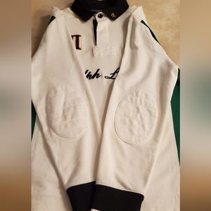 NEW/TAG $165 Polo Ralph Lauren Men's Custom Fit Rugby Cotton-Blend RARE